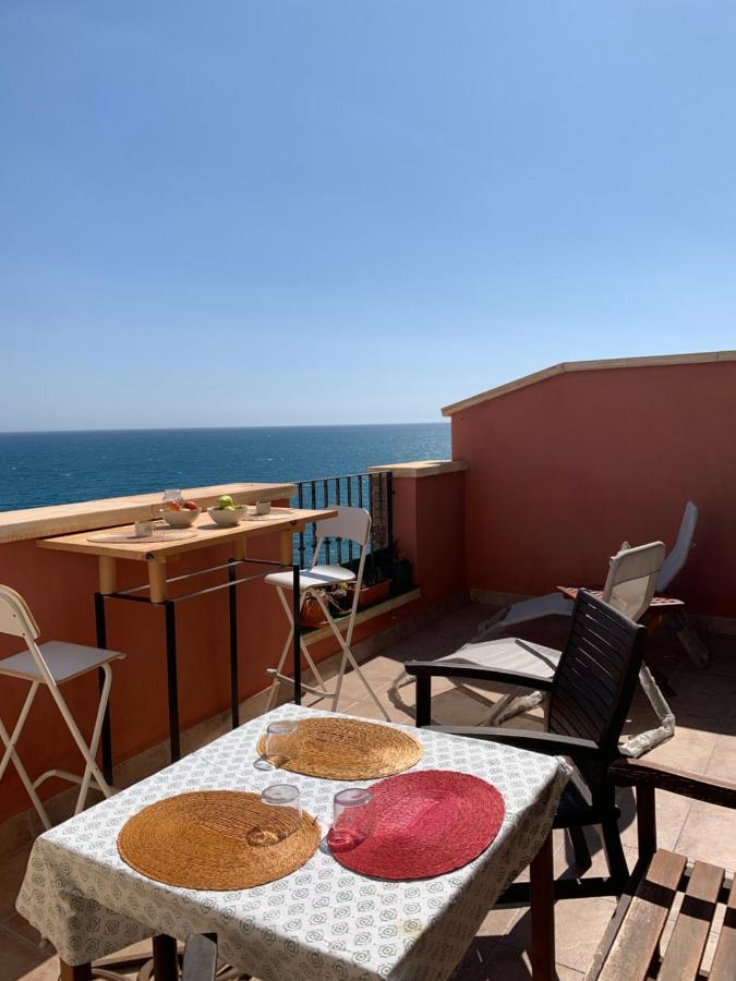 Atico Duplex - 1ª Linea Playa Appartement Adra Buitenkant foto